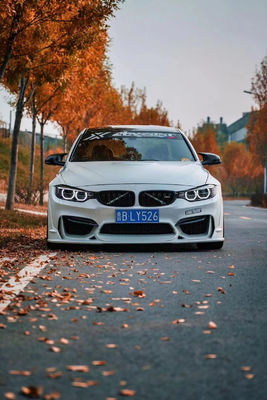 BMW M3 M4 F80F82 탄소 섬유 보디 키트 M3 M4 F80F82 업그레이드 탄소 섬유 앞 입술 앞 스포일러
