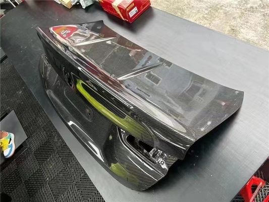 BMW M3 M4 탄소 섬유 후면 커버 M3 M4 CSL 스타일 건조 탄소 섬유 트렁크 커버 후면 후면 커버 후드
