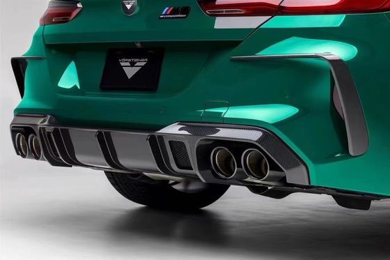 BMW M8 탄소 섬유 보디 키트 M8 업그레이드 된 Vors 스타일 탄소 섬유 앞 입술 확산 스포일러 사이드 스커트 보디 키트