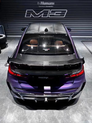 BMW G80 G82 M3 M4 탄소 섬유 스포일러 G80 G82 M3 M4 업그레이드 된 다윈 스타일 탄소 섬유 꼬리 스포일러