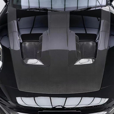 푸른 포르쉐 바디 키트 992 GT3RS 스타일 건조 탄소 섬유 후드