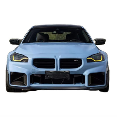 BMW M2 G87 탄소 섬유 보디 키트 M2 G87 업그레이드 MP 스타일 탄소 섬유 앞 입술 확산 스포일러 보디 키트