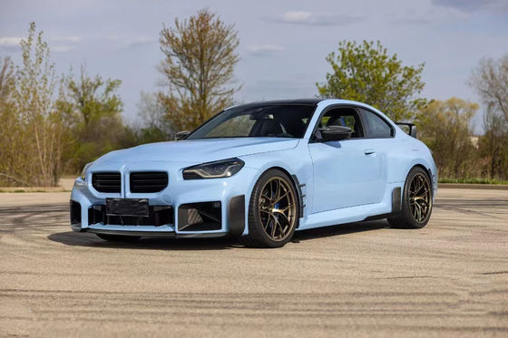 BMW M2 G87 탄소 섬유 보디 키트 M2 G87 업그레이드 MP 스타일 탄소 섬유 앞 입술 확산 스포일러 보디 키트