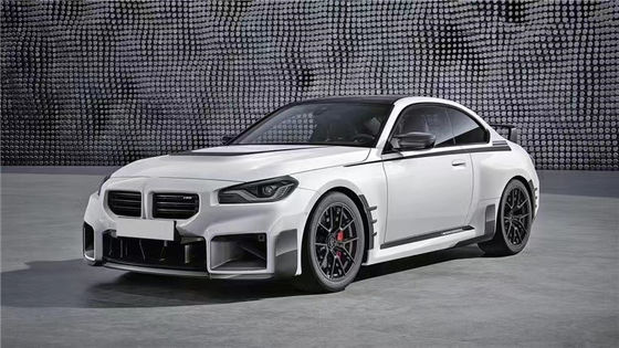 BMW M2 G87 탄소 섬유 보디 키트 M2 G87 업그레이드 MP 스타일 탄소 섬유 앞 입술 확산 스포일러 보디 키트