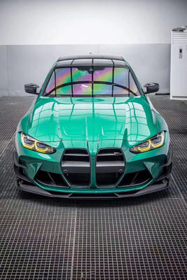 BMW G80 G82 M3 M4 탄소섬유 보디 키트 G80 G82 M3 M4 업그레이드 된 AE 스타일 앞 입술 확산 스포일러 사이드 스커트 보디 키트