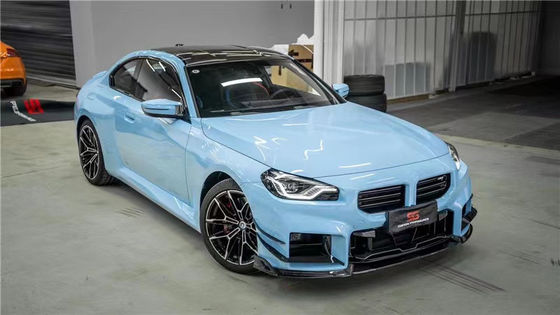 BMW M2 G87 탄소 섬유 보디 키트 M2 G87 업그레이드 된 AE 스타일 탄소 섬유 앞 입술 확산 스포일러 보디 키트
