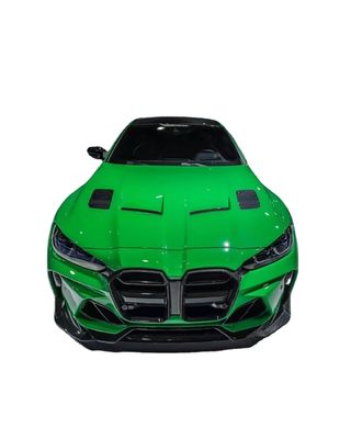 BMW M3 M4 탄소 섬유 보디 키트 G80 G82M3 M4 업데이트 된 VORS 스타일 탄소 섬유 전면 배머