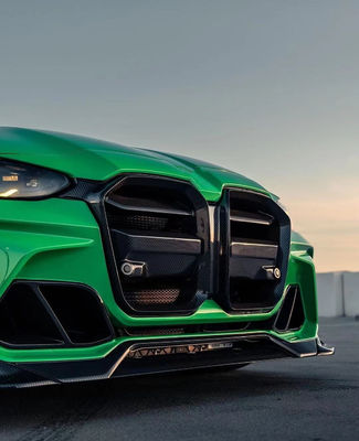 BMW M3 M4 탄소 섬유 보디 키트 G80 G82M3 M4 업데이트 된 VORS 스타일 탄소 섬유 전면 배머