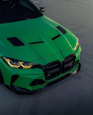 BMW M3 M4 탄소 섬유 보디 키트 G80 G82M3 M4 업데이트 된 VORS 스타일 탄소 섬유 전면 배머