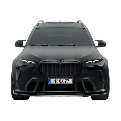 BMW X7 탄소섬유 보디 키트용 X7 탄소섬유 앞 입술 디프우저 스포일러 후드 사이드 스커트 넓은 몸 키트