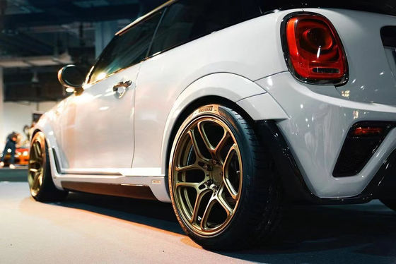 BMW MINI 탄소섬유 바디 키트 MINI 업그레이드 ASP 스타일 앞뒤 배머 사이드 스포일러 바디 키트