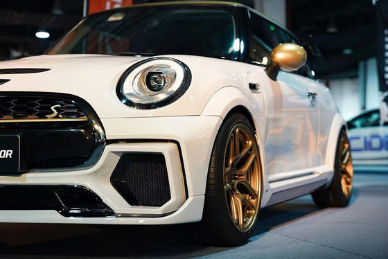 BMW MINI 탄소섬유 바디 키트 MINI 업그레이드 ASP 스타일 앞뒤 배머 사이드 스포일러 바디 키트