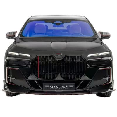 BMW 7 시리즈 탄소 섬유 보디 키트 7 시리즈 업그레이드 된 MSY 스타일 탄소 섬유 앞 입술 확산 스포일러 보디 키트