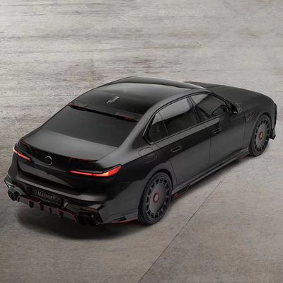 BMW 7 시리즈 탄소 섬유 보디 키트 7 시리즈 업그레이드 된 MSY 스타일 탄소 섬유 앞 입술 확산 스포일러 보디 키트