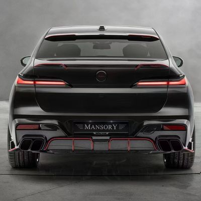 BMW 7 시리즈 탄소 섬유 보디 키트 7 시리즈 업그레이드 된 MSY 스타일 탄소 섬유 앞 입술 확산 스포일러 보디 키트