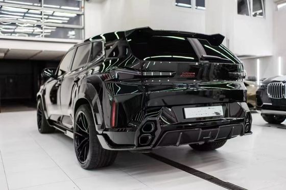 BMW XM 탄소섬유 휠 아치 스포일러 후드 폭형