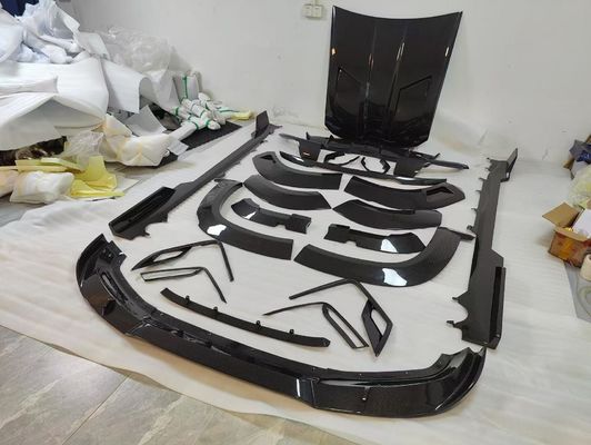 BMW XM 탄소섬유 휠 아치 스포일러 후드 폭형