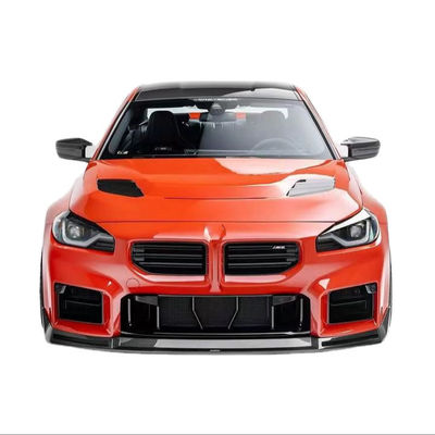 BMW M2 탄소 섬유 보디 키트 M2 업그레이드 된 Vors 스타일 탄소 섬유 앞 입술 확산 스포일러 후드 사이드 스커트