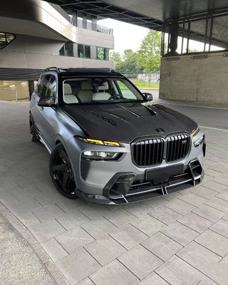 BMW X7 탄소 섬유 후드 X7 업그레이드 된 LD 스타일 탄소 섬유 후드 엔진 커버 보디 키트