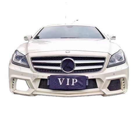 메르세데스 W218 CLS300 CLS350 CLS500의 WALD 스타일 바디 키트 앞뒤 배머 사이드 스커트