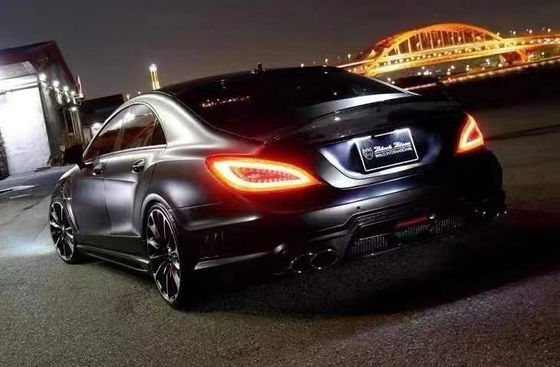 메르세데스 W218 CLS300 CLS350 CLS500의 WALD 스타일 바디 키트 앞뒤 배머 사이드 스커트