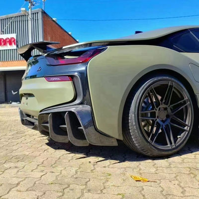 BMW I8 탄소 섬유 보디 키트 I8 탄소 섬유 앞 입술 확산 스포일러 사이드 스커트