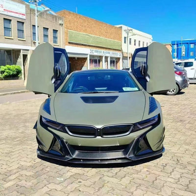 BMW I8 탄소 섬유 보디 키트 I8 탄소 섬유 앞 입술 확산 스포일러 사이드 스커트