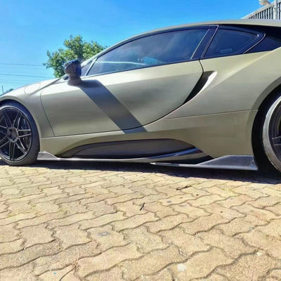 BMW I8 탄소 섬유 보디 키트 I8 탄소 섬유 앞 입술 확산 스포일러 사이드 스커트