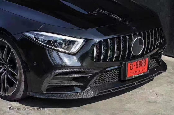 2018~2022년 판매 중인 메르세데스 CLS300 CLS350 W257 탄소섬유 보디 키트 CLS 탄소섬유 전면 스쿠퍼 스포일러 후면 디퓨저