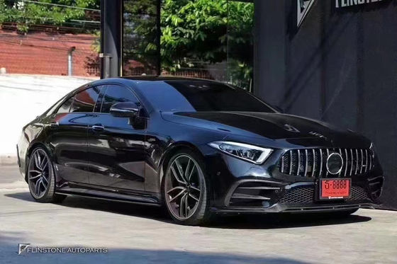 2018~2022년 판매 중인 메르세데스 CLS300 CLS350 W257 탄소섬유 보디 키트 CLS 탄소섬유 전면 스쿠퍼 스포일러 후면 디퓨저