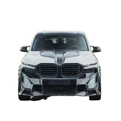XM BMW 보디 키트 MSY 스타일 탄소 섬유 앞 버머 에어 스포일러 후드 와이드 보디 키트