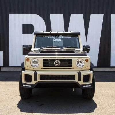 신제품 JIMNY 보디 키트 JIMNY 업그레이드 된 LB 스타일 앞뒤 배머 폭 보디 키