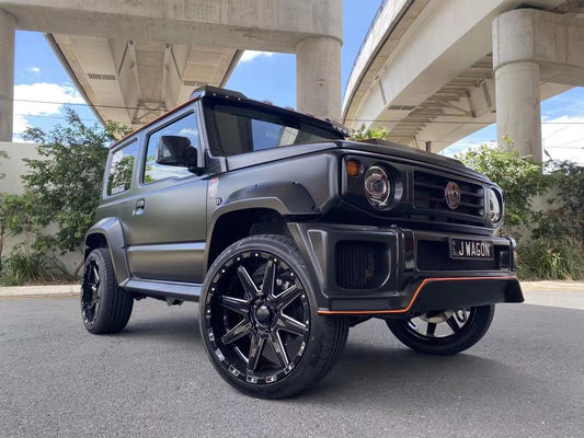신제품 JIMNY 보디 키트 JIMNY 업그레이드 된 LB 스타일 앞뒤 배머 폭 보디 키