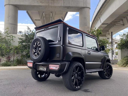 신제품 JIMNY 보디 키트 JIMNY 업그레이드 된 LB 스타일 앞뒤 배머 폭 보디 키