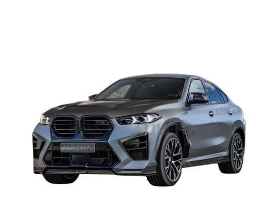 SUV BMW X6 보디 키트 탄소섬유 X6M 전면 배머 립 스플리터 스포일러 사이드