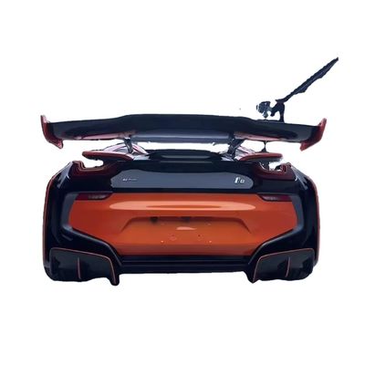 I8 BMW 보디 키트 자동차 2018 - 2019 탄소 섬유 스포일러 앞 배머 스포일러 날개