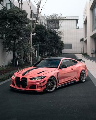 2020 G82M3 M4 바디 키트 BMW 와이드 바디 키트 G22 앞뒤 배머