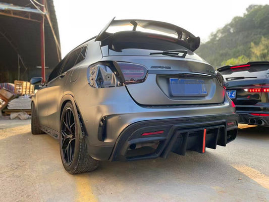 핫 세일 Gla45 Gla260 X156 탄소섬유 보디 키트 Gla45 탄소섬유 후방 확산기 2014-2019