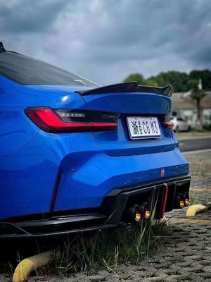 G82 M4 BMW M4 보디 키트 F82 앞 입술 G80 M3 옆지대 탄소섬유 디푸저