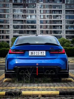 G82 M4 BMW M4 보디 키트 F82 앞 입술 G80 M3 옆지대 탄소섬유 디푸저