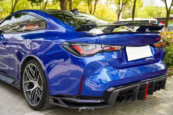 G82 M4 BMW M4 보디 키트 F82 앞 입술 G80 M3 옆지대 탄소섬유 디푸저