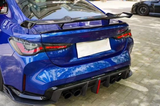 G82 M4 BMW M4 보디 키트 F82 앞 입술 G80 M3 옆지대 탄소섬유 디푸저
