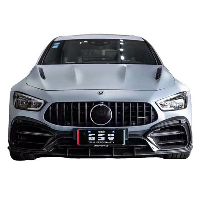 메르세데스 AMG GT50 53 63 탄소 섬유 보디 키트 AMG GT50 53 63 업그레이드 된 최고 스타일 탄소 섬유 앞 입술 확산 스포일러