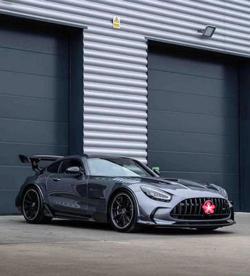 메르세데스 AMG GT GTC GTS 카시 키트 AMG GT 업그레이드 블랙 시리즈 스타일 앞뒤 배머 스포일러 후드 카시 키트