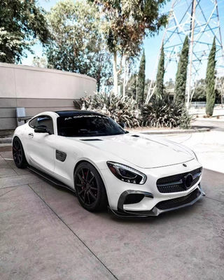 메르세데스 AMG GT 탄소 섬유 보디 키트 AMG GT 탄소 섬유 앞 입술 확산 스폴러