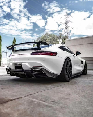 메르세데스 AMG GT 탄소 섬유 보디 키트 AMG GT 탄소 섬유 앞 입술 확산 스폴러