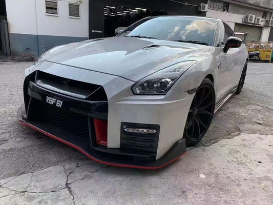 200MM 닛산 Gtr 바디 키트 2008 - 2020 닛산 전방 버머 버머 머신 커버 스포일러