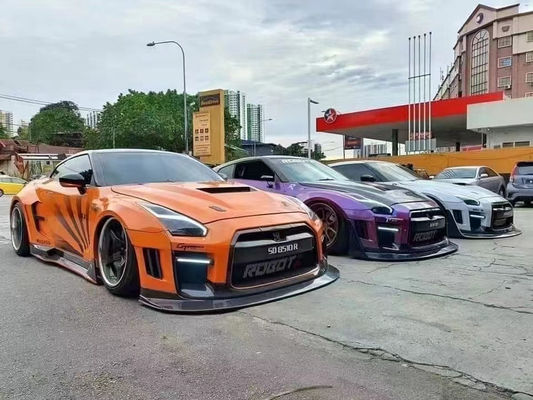 맞춤형 2022 닛산 바디 키트 앞뒤 GTR R35 자동차 배머 커버