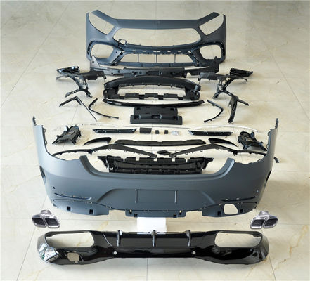 메르세데스 CLS300 CLS350 W257 바디 키트 CLS300 CLS350 GT63S 스타일의 앞뒤 배머 업그레이드