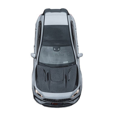 메르세데스 CLA45S W177 CLA45S W177 탄소 섬유 전면 껍데기 배포 스포일러